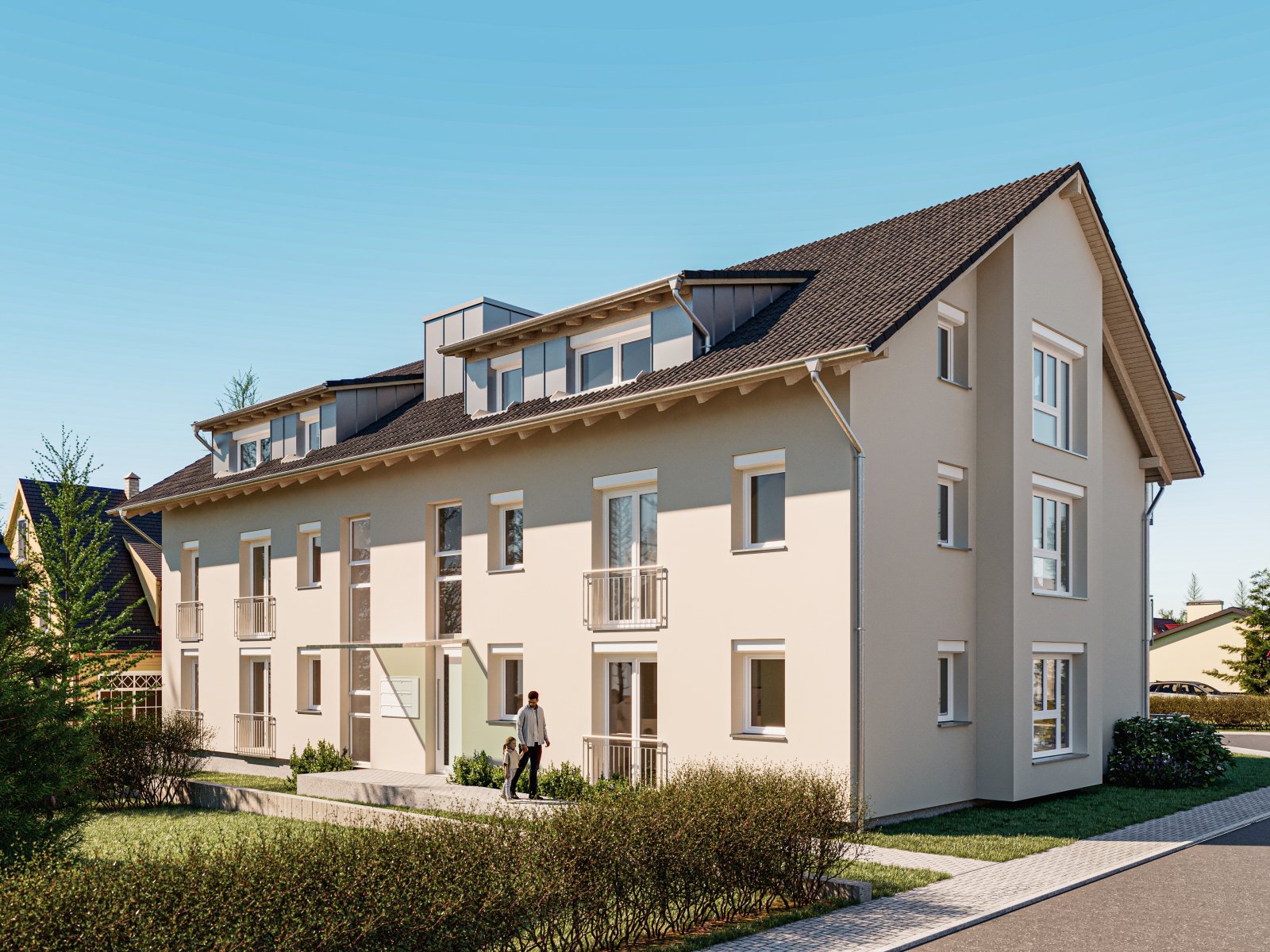Lauchringen: Neubau Lauchringen - 2 Zimmerwohnung EG mit Lift 