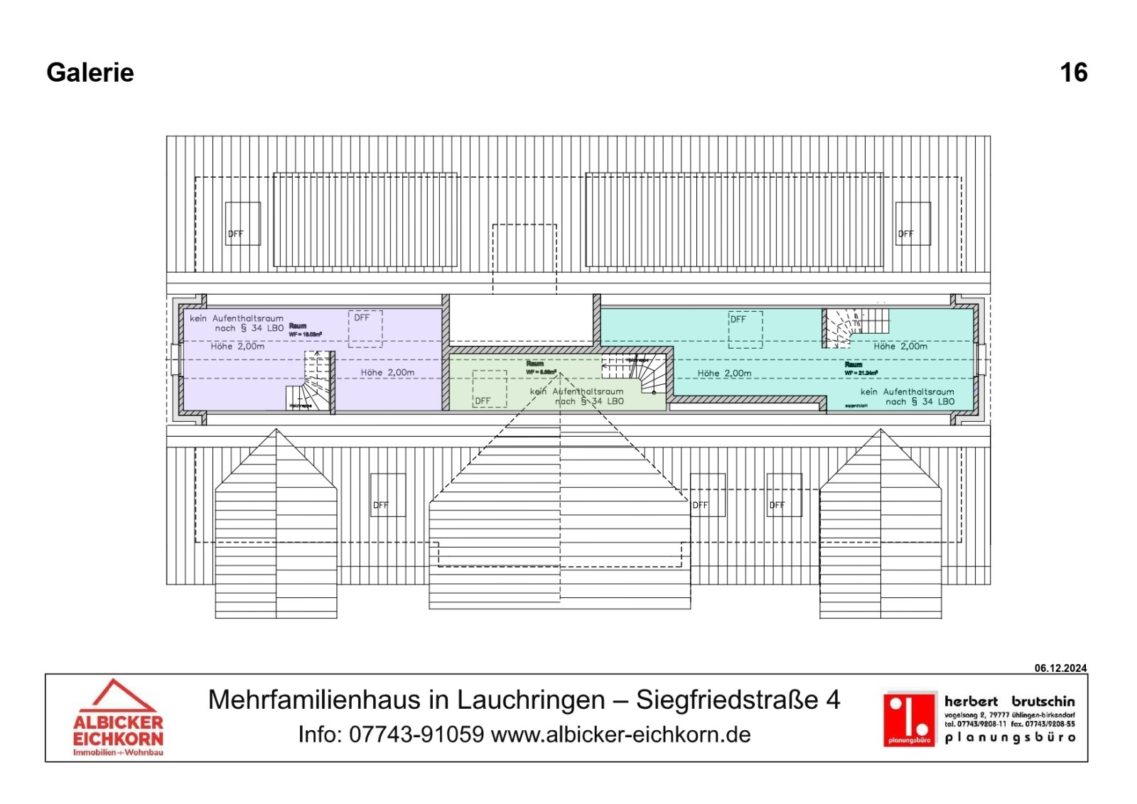 Übersicht Galeriegeschoss