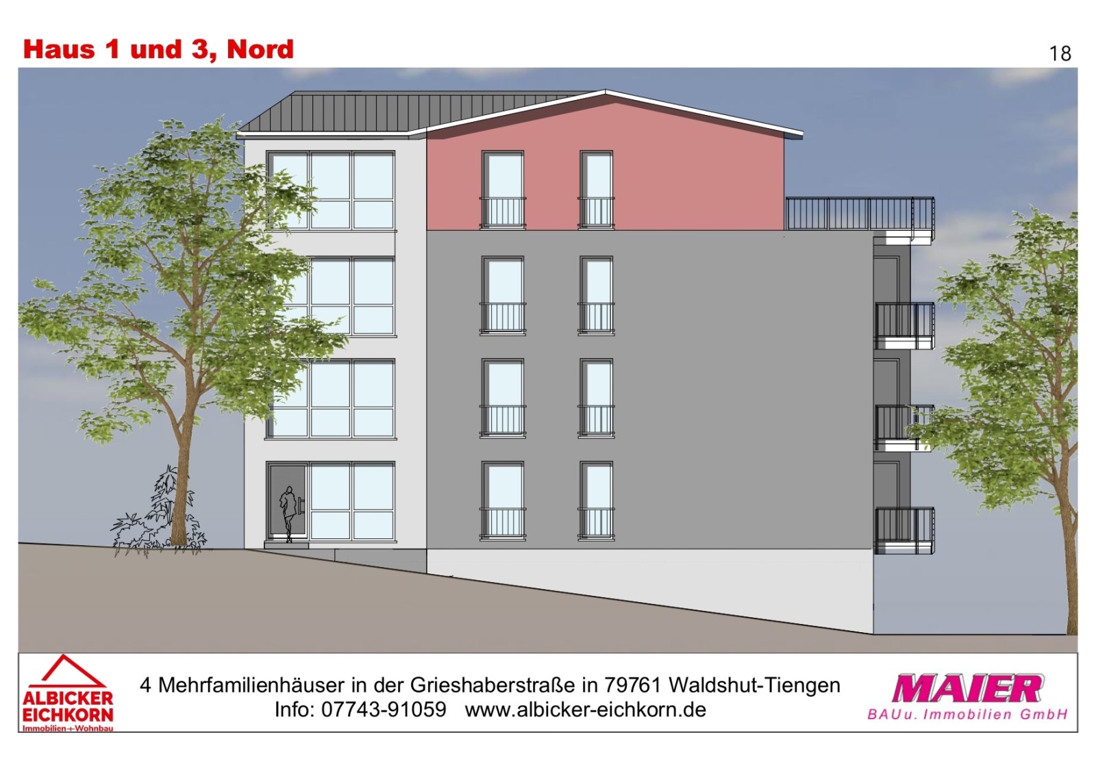 Haus 3: Nordseite