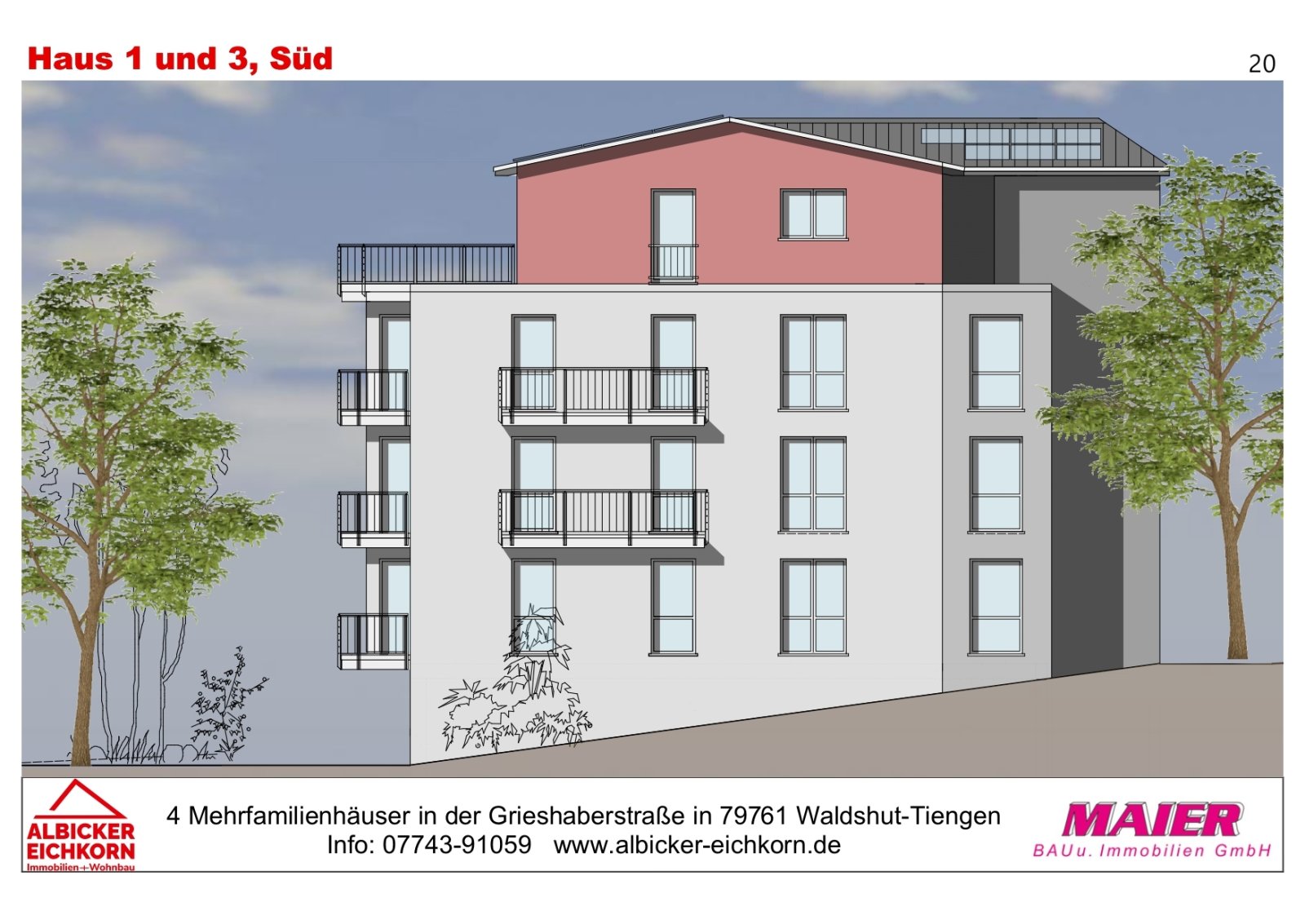 Haus 3: Südseite
