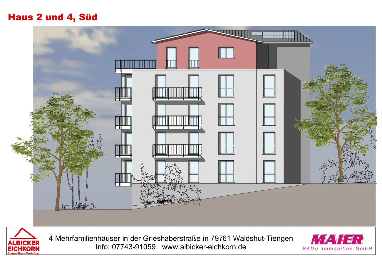 Haus 4: Südansicht