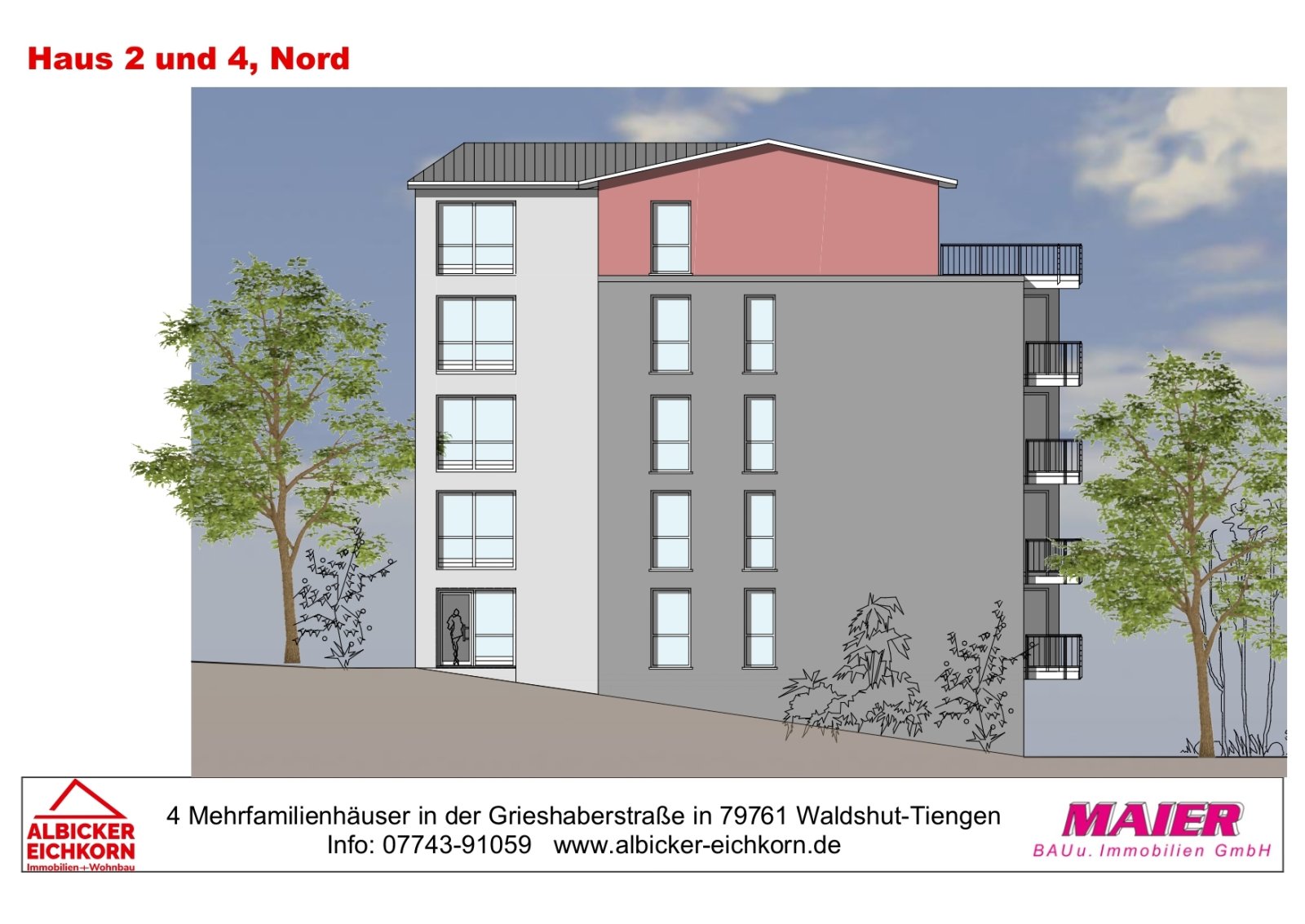 Haus 4: Nordansicht