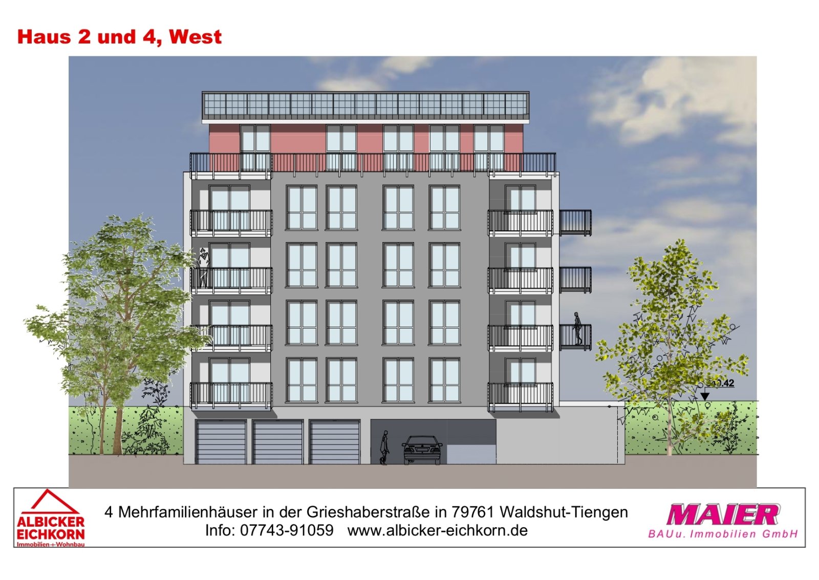Haus 4: Westansicht
