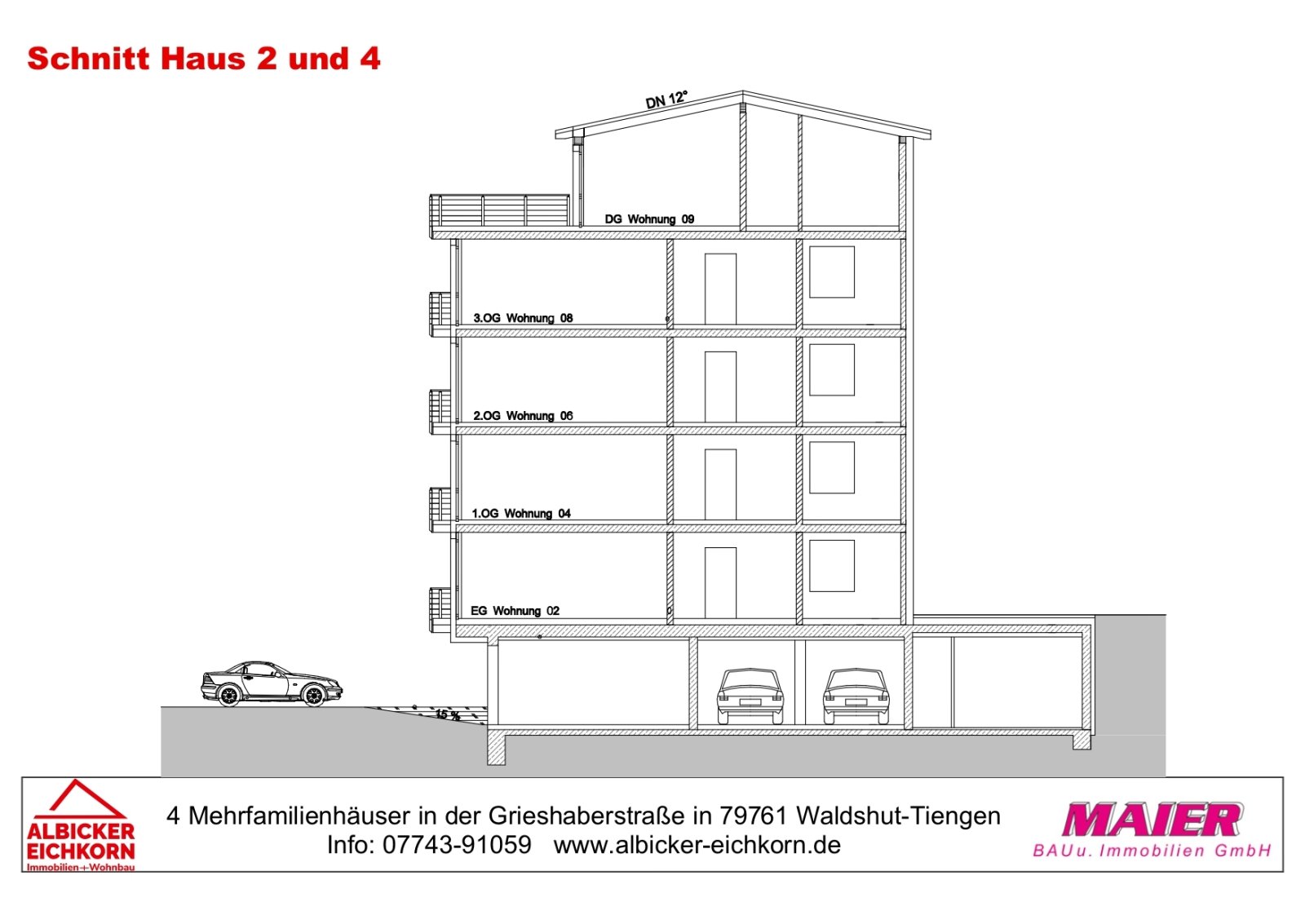 Haus 2: Schnitt