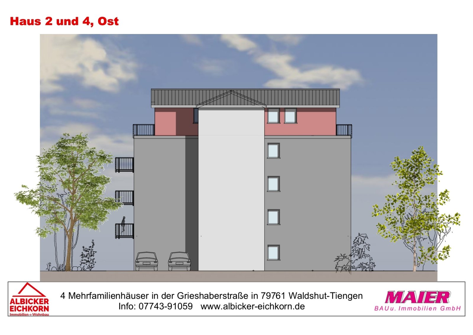 Haus 2: Ostansicht
