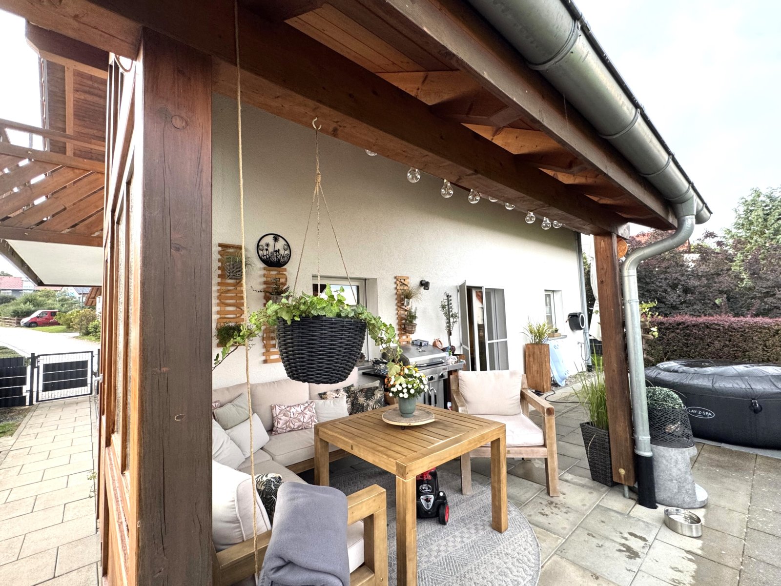 Terrasse mit Whirlpool