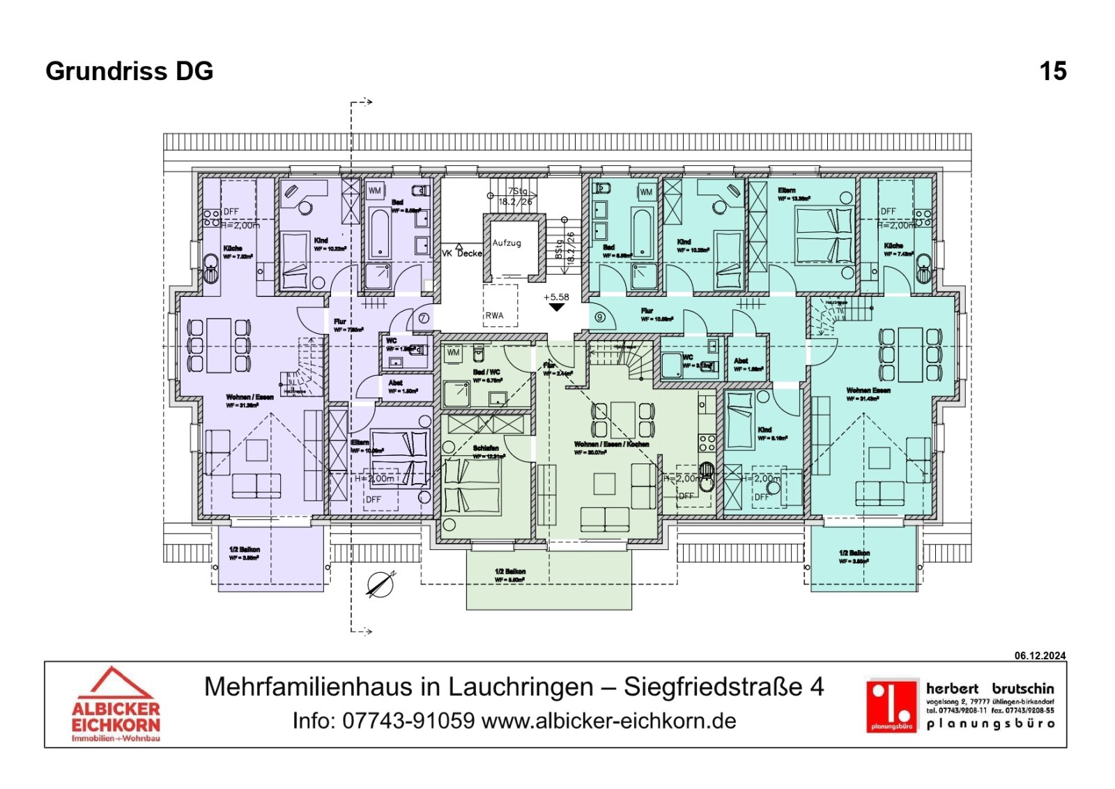 Übersicht Dachgeschoss
