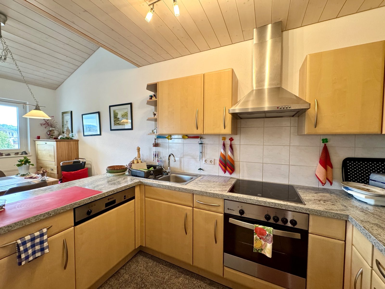 Einbauküche mit Einbaugeräten