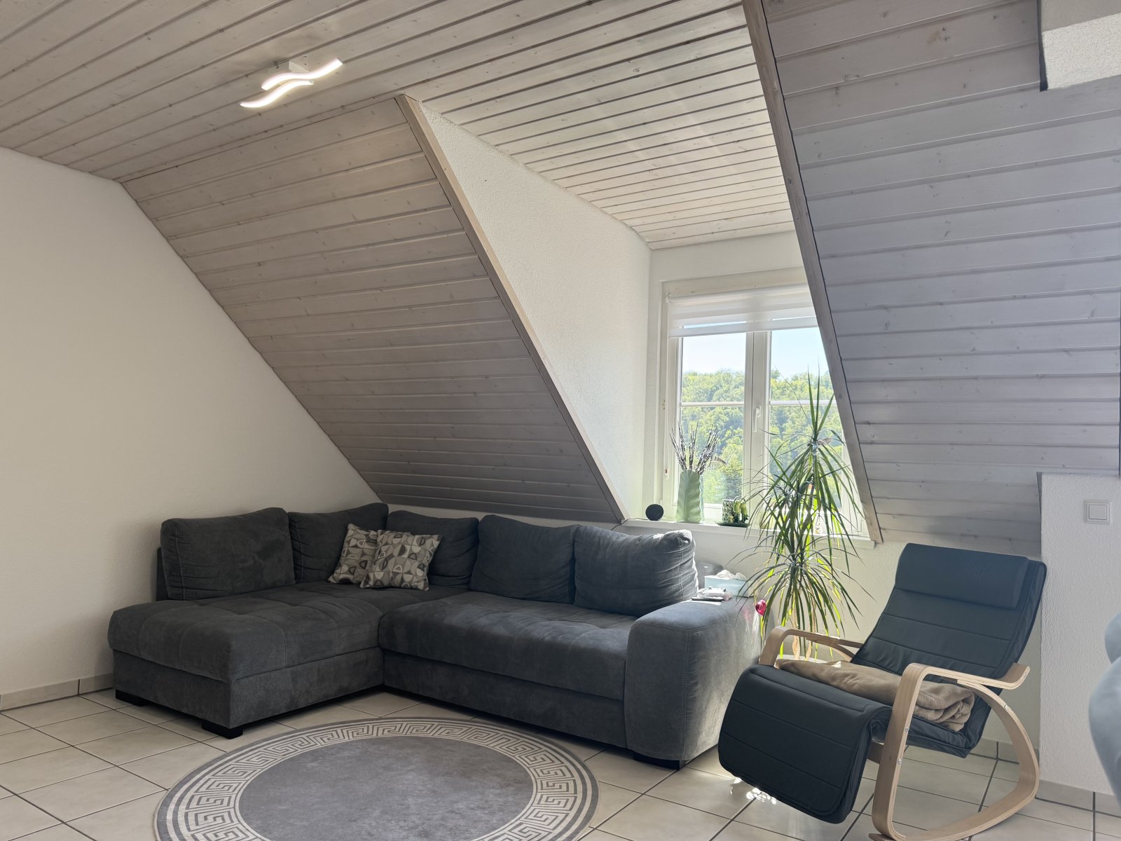 Sofaecke im Wohnzimmer