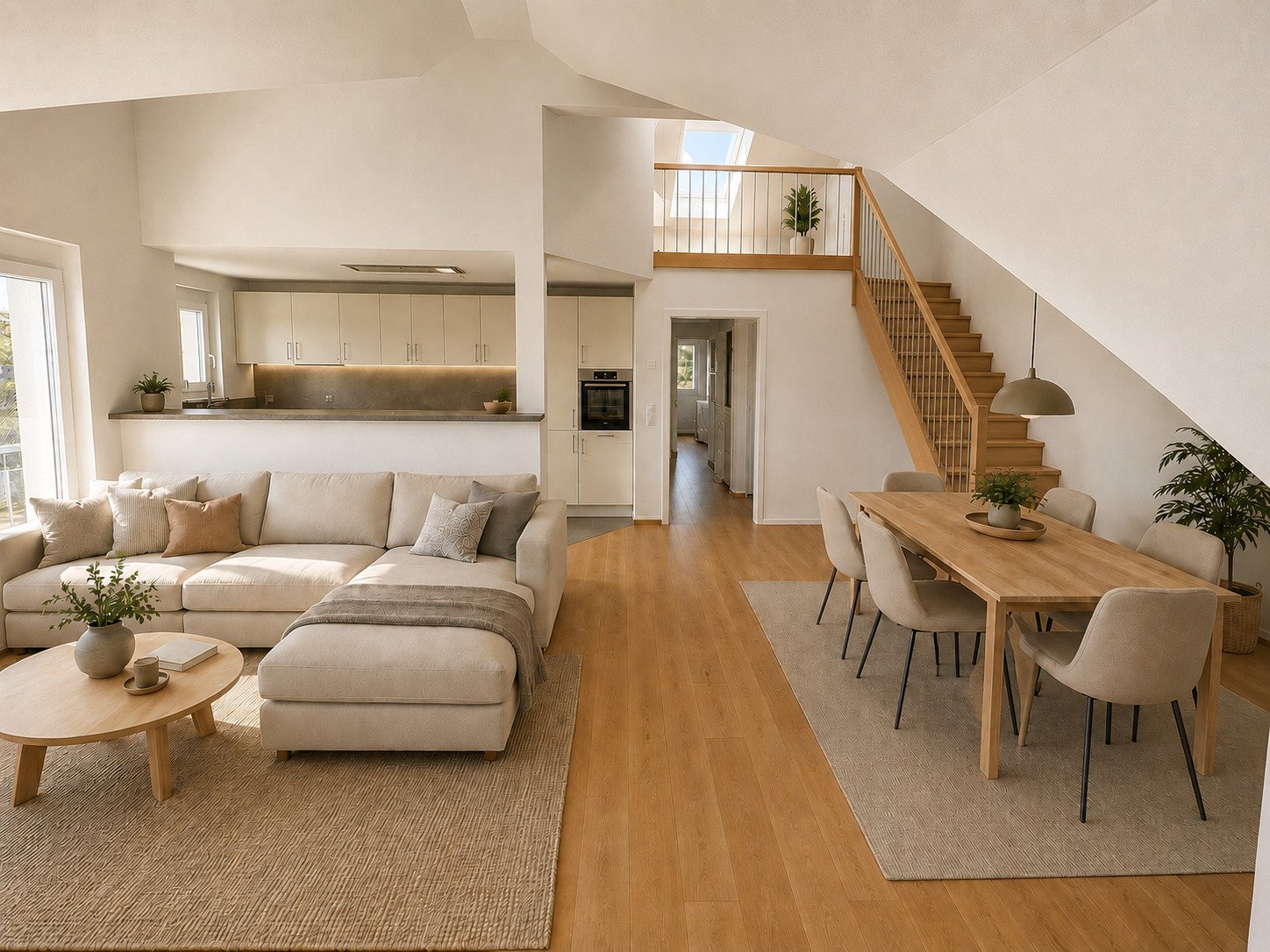 Waldshut-Tiengen: Tiengen - 3 Zi. + Galerie im Dachgeschoss mit Balkon und Lift ab dem 1.11.26 zu vermieten Waldshut-Tiengen: Tiengen - 3 Zi. + Galerie im Dachgeschoss mit Balkon und Lift ab dem 1.11.26 zu vermieten