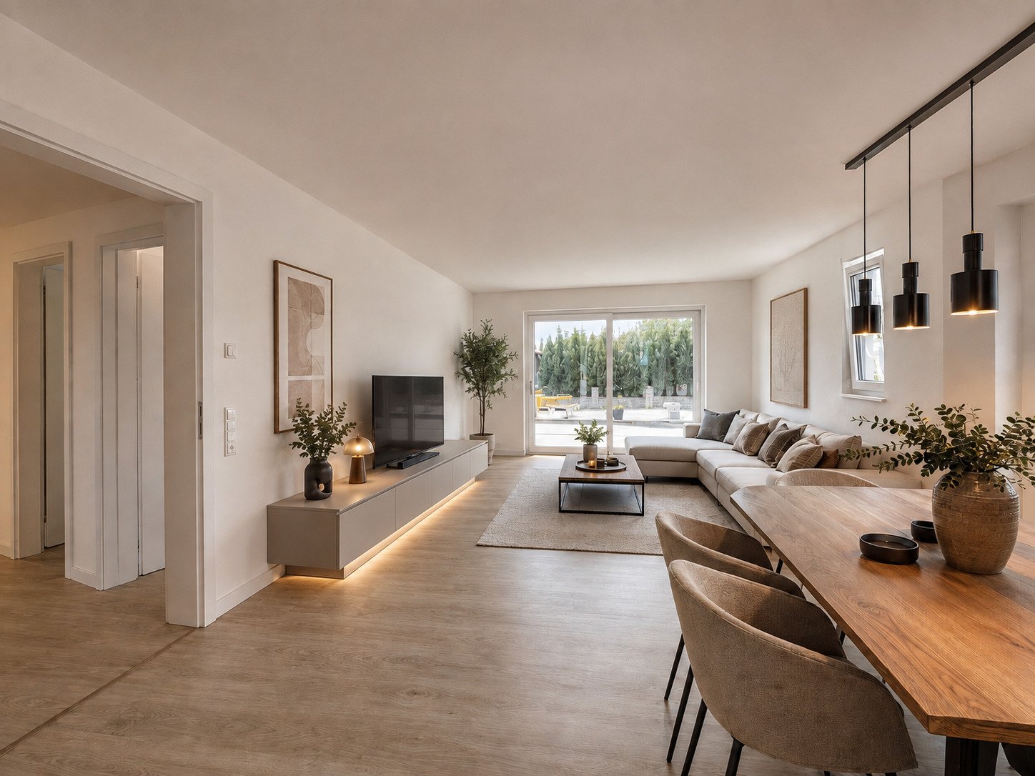 Wohn-Esszimmer Stellmöglichkeiten Tisch quer Wohn-Esszimmer Stellmöglichkeiten Tisch quer